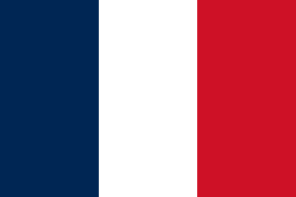 The Official National Flag Of France
