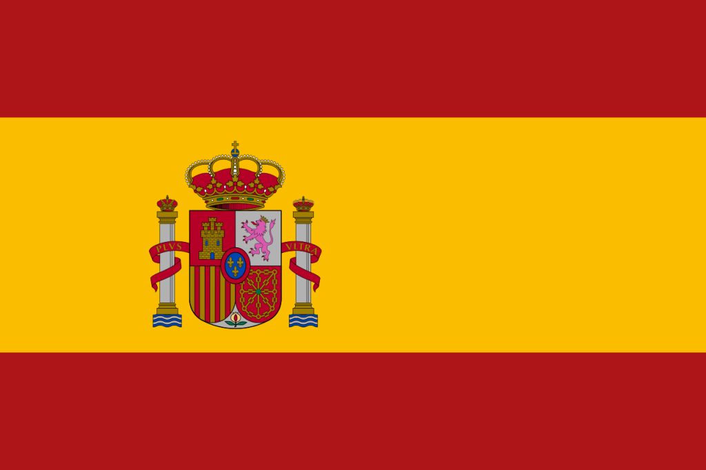 The Official National Flag Of Spain